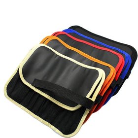 Portable Iron Plate Lead Fish Collection Bag Roll-type Iron Tool Bag Waterproof Folding Lead Fishing Lure Bags