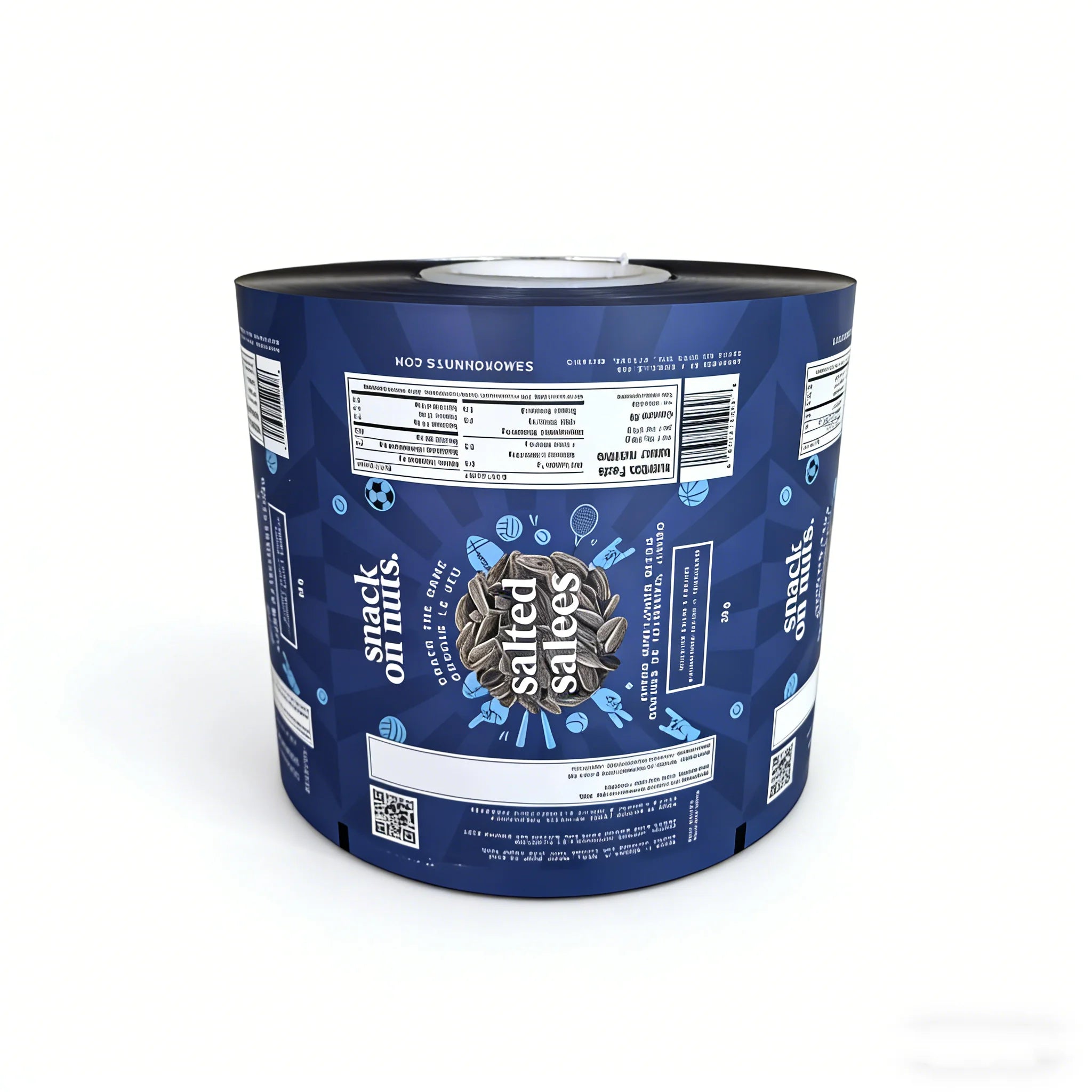 Food Grade Plastic Packaging Film Roll Stock Custom Printed Laminated Film OEM Accept for Snack Food Packaging