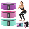 Yoga Booty Bands Elastic Hip Resistance Bands Sweat-Resistant Fabric for Home Gym Workout Gear Customizable Wholesale