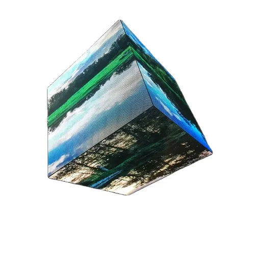 Indoor Led Screen Cube Advertising hd Led Tv Display Panel Multi Color Magic Rubik's Cube Led Screen for Exhibition