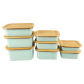 Stainless Steel Bento Box Lunch Box Bamboo Lid Metal Lunch Container Food Containers Tiffin Box Microwave Safe