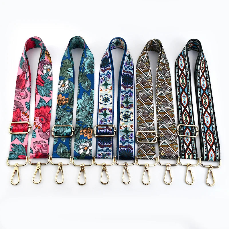 For Deepeel BF083 Crossbody Shoulder Strap Adjustable Polyester Webbing Bag Accessories for Handbags