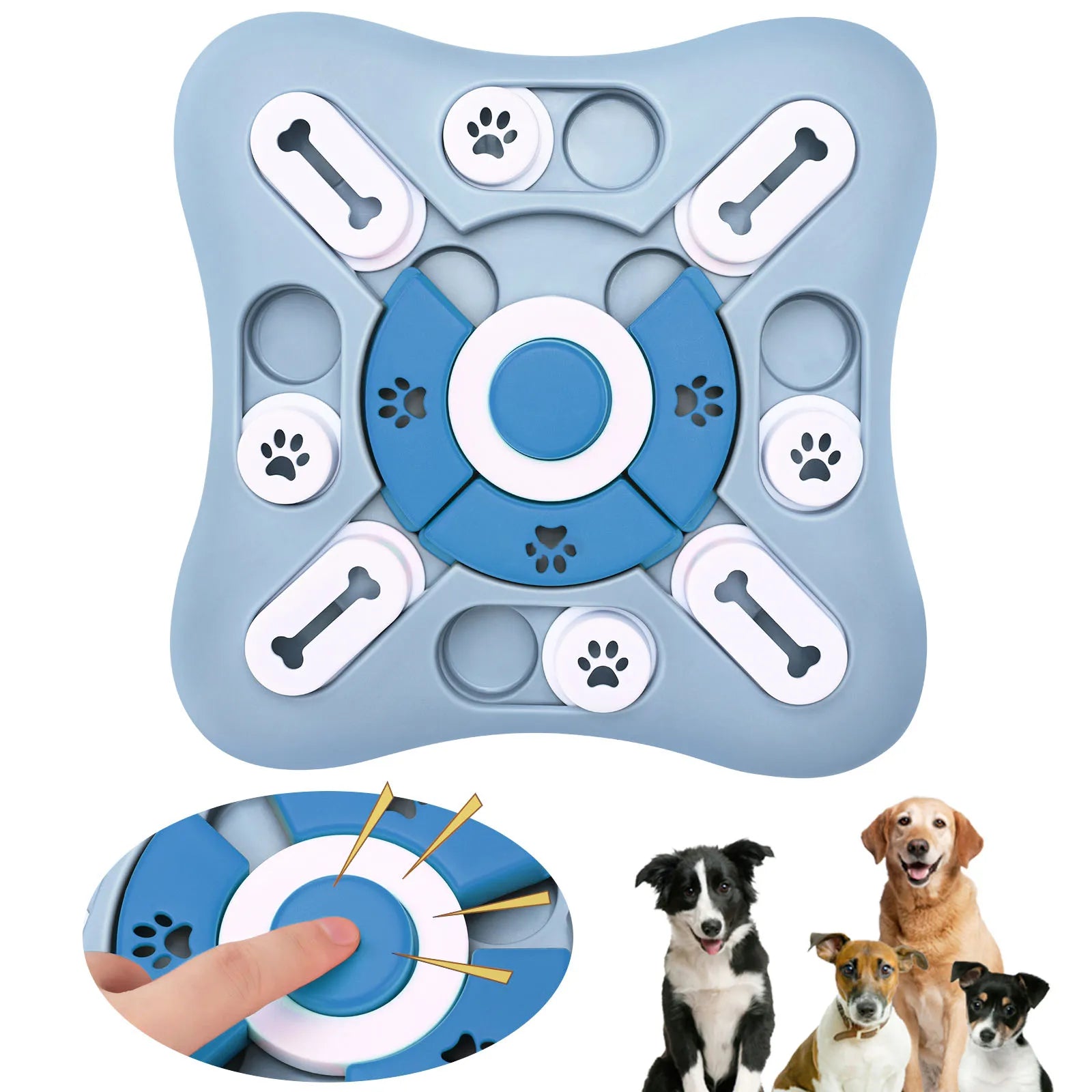 Custom Shenzhen Develop Good Habits IQ Training Chewing Interactive Pet Big Dog Food Puzzle Toy