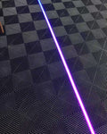 Rigid Modular Colorful Interlocking Garage Floor Tiles Industrial Plastic Garage Flooring Mats for Car Detailing Shop Workshop