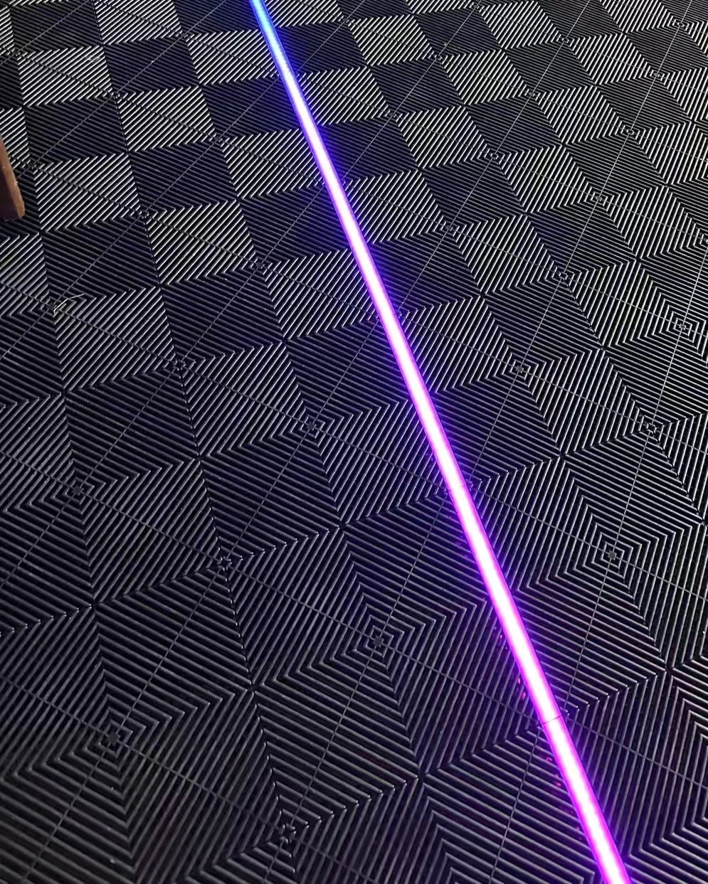 Rigid Modular Colorful Interlocking Garage Floor Tiles Industrial Plastic Garage Flooring Mats for Car Detailing Shop Workshop