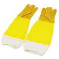 Apiculture Sheepskin/Linen Gloves Anti-bee Anti-sting Long Sleeves Ventilated Beekeeper Bee Keeping Tool