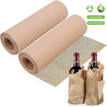 Good Stretchability Roll Filling Materials Honeycomb Liner Paper Rolls Kraft for Packaging Delicate and Fragile Items
