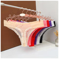 Women Lace Underwear Seamless Breathable Briefs Mesh for Girls Ladies Cotton Crotch Solid Color Lace Panties