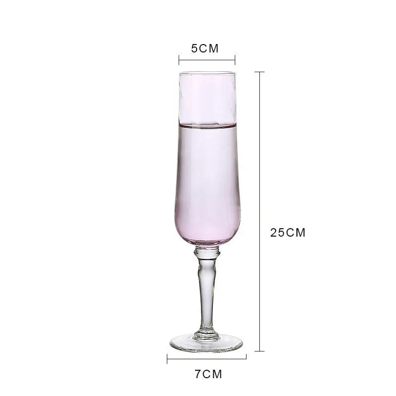 Factory Wholesale Eco-friendly Customized Logo Modern Transparent Thin Tall Crystal for Wine Christmas Wedding Party
