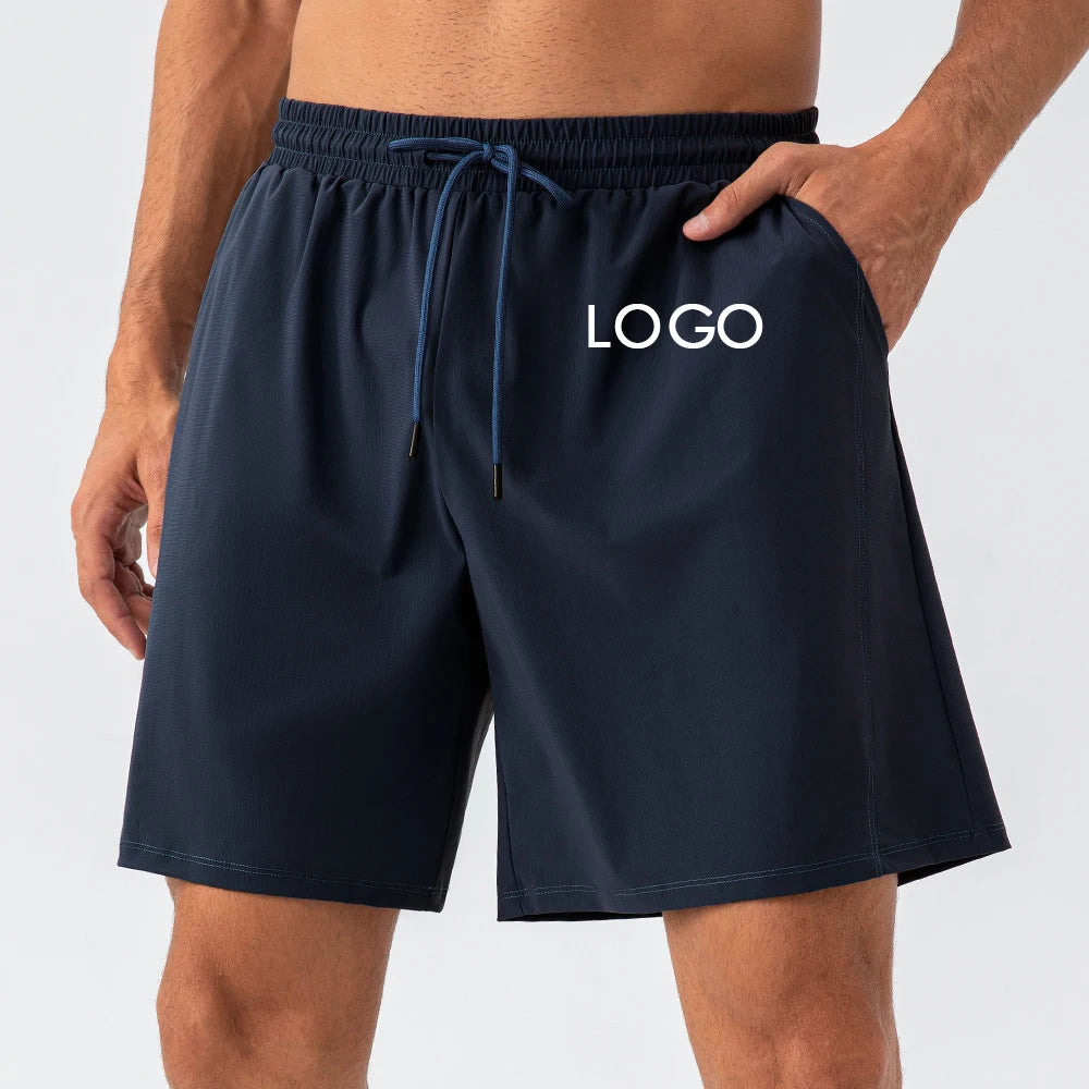 Custom Logo Athletic Summer Gym Apparel Breathable Comfortable Workout Running Sports Shorts Men