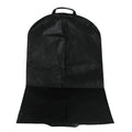 Non Woven Suit Bag with Zipper Pockets Custom Logo Garment Bag for Shirt and Tie Storage Heavy Duty Suit Cover