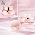 Glass Dropper Bottles Wholesale 15ml/30ml/50ml Flat Screw Cap Essential Oil Skin Care Serum Face Cream Dropper Subpacking Press