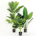 Indoor Plam Leaves Simulation Garden Decoration Plastic Plants Artificial Bird of Paradise Artificial Banana Leaves
