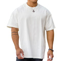 Fitness Training Basketball Loose Elastic Men's Casual Short Sleeve Men T-shirt