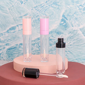 Stocked 8ml Emty DIY Home Round Lip Gloss Stick Lip Balm Container