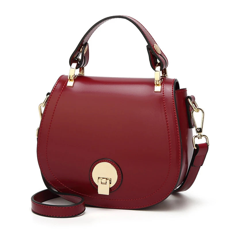 Hot Selling Sac a Main Femme Vintage Circle Handbags Custom Leather Bag Women'S Mini Bags Trending Handbag 2023