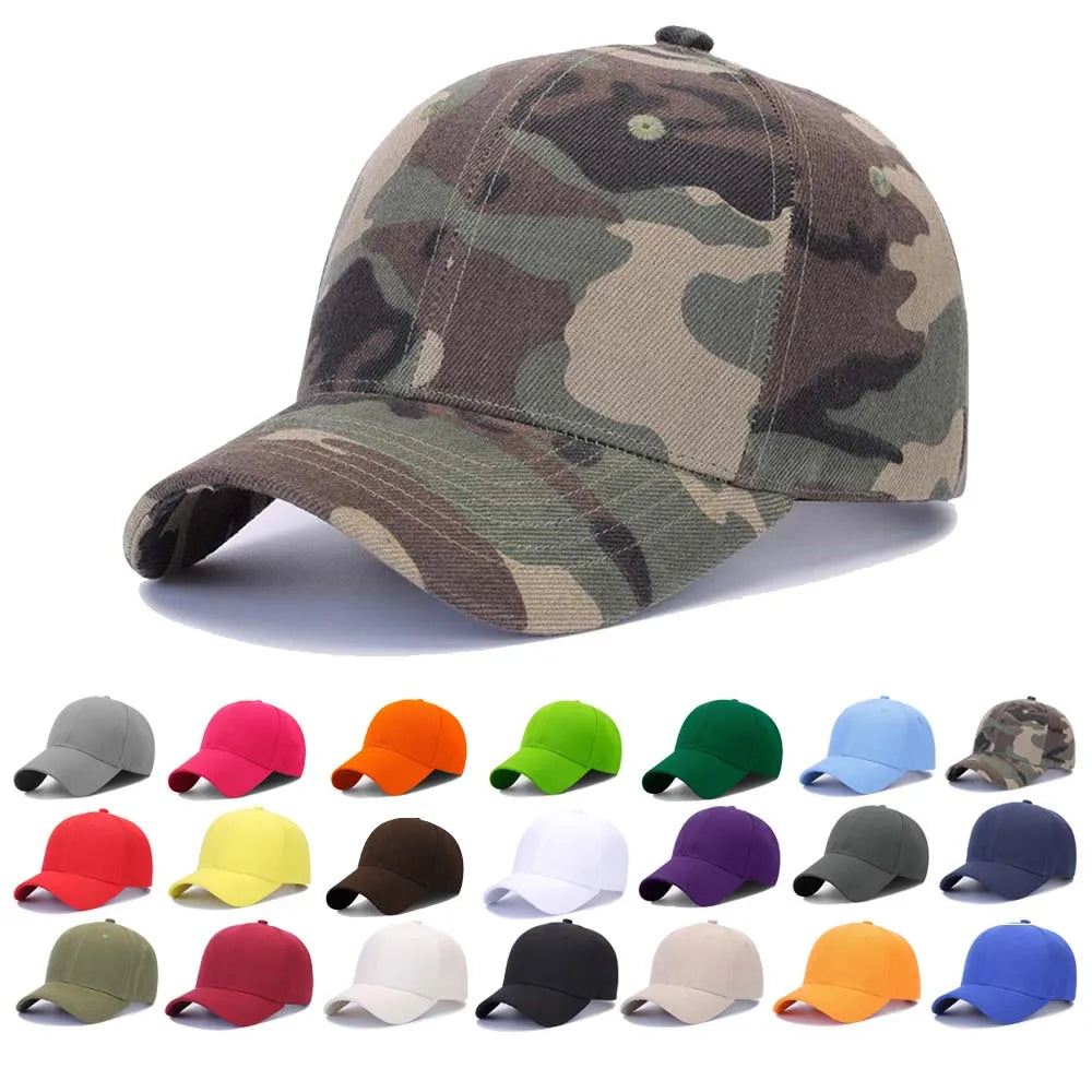 High Quality Gorras 6 Panel Polyester Plain Sport Baseball Caps Custom Logo 3d Embroidery Structured Blank Sports Hats