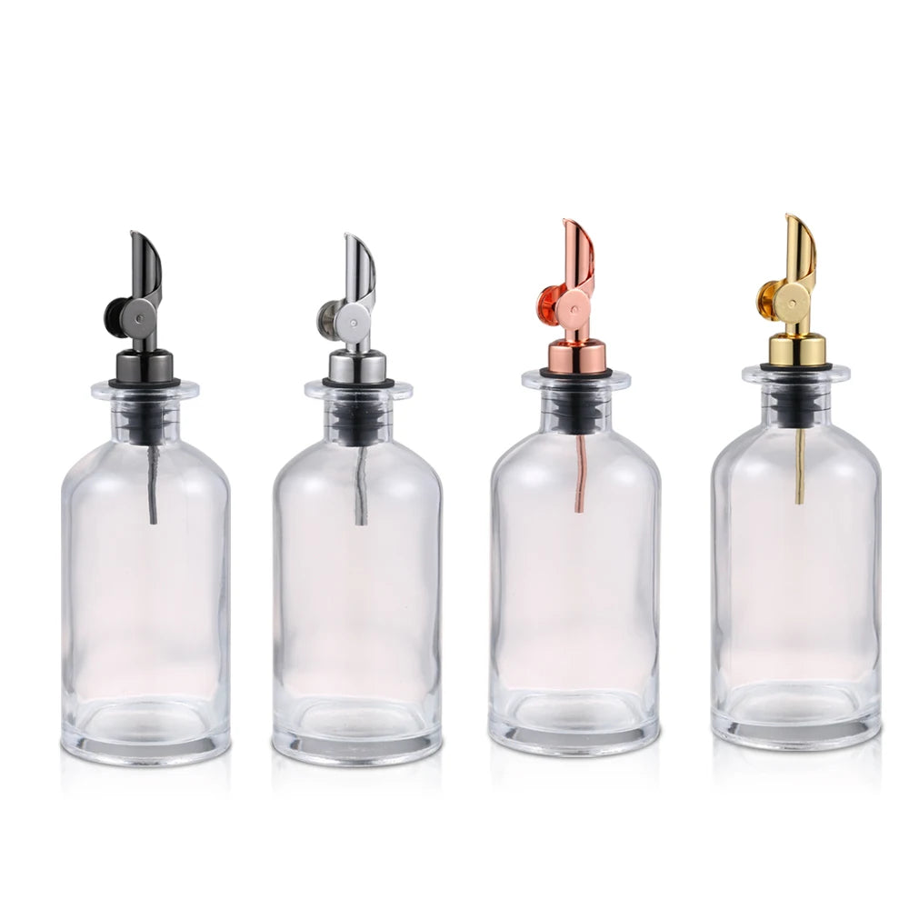 Price Stainless Steel Glass Cooking Oil Pump Dispenser Bottle Vinegar Kitchen Glass Olive Oil Sprayer Bottle for Kitchen