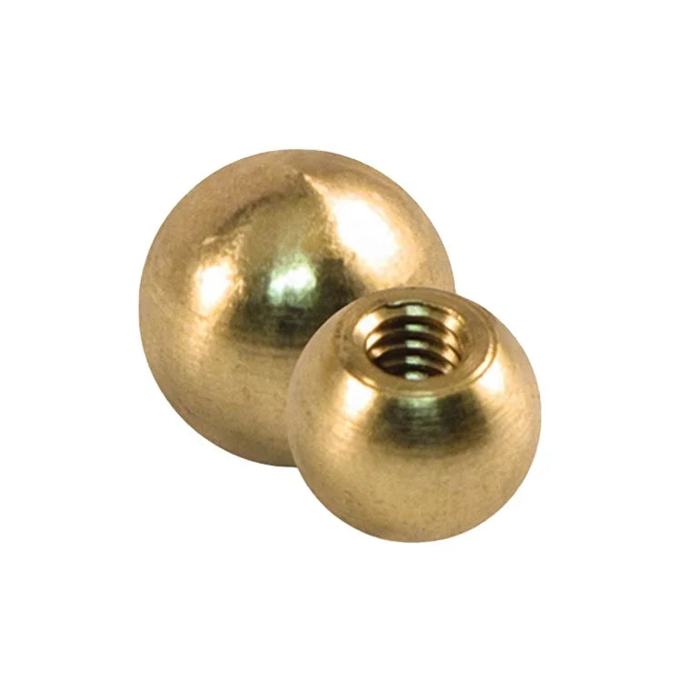 M2 M2.5 M3 M4 M5 M6 M8 M10 M12 Decorative Hand Twist Spherical Ball Shape Brass Nuts