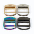 Meetee BF869 19/25/32/38mm  Bag Accessories Alloy Elastic Shoulder Strap Buckle Adjustable Tri-glide Hook Clasp