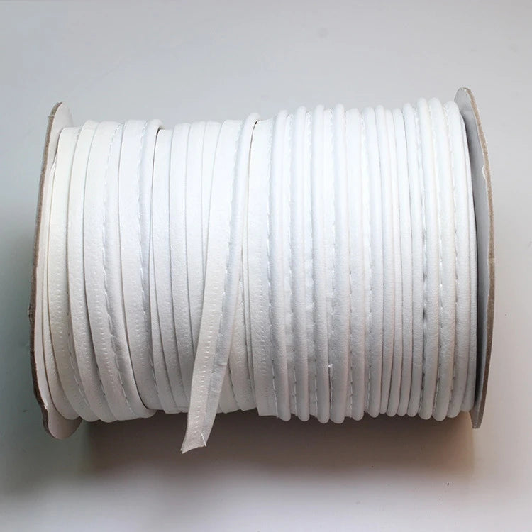 9 mm PU Piping Tape Leather Bias Binding Piping Tape PU Leather Piping Cord Roll