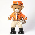 40cm Unisex Long Plush Toys Customized Uniform PP Cotton Filled Stuffed Animal Accessories for Build a Bear