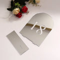 Modern Wholesale Cheap Price Silver Mirror Acrylic Table Card Engraved Different Numbers for Party Birthday Wedding Event