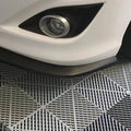 Anti-Slip Interlocking DIY PVC Garage Floor Tiles 18mm Thick Modern Plain for Indoor Use in Workshop & Villa