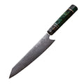 8-Inch Japanese Damascus Gyuto Chef Knife with Octagonal Wood Handle
