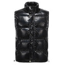 Men Fashion Design Winter Vest Down Cotton Sleeveless Waistcoat Classic Warm Coat Male Gilet