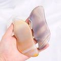 Laxe Agate Gua Sha Jade Roller Gua Sha Board Real Natural Agate Stone Scraping Stone Gua Sha Tool Set
