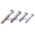 201 Stainless Steel M6-M12 Joint Ring slip Knot Screw Fish Eye Screw Round Hole Bolt Male Thread Connector Perforated Screw