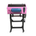 Reizjet Pink Stickers Labels Making Machine CMYKWV  for Advertising  Store Xp600  Print Head UV DTF Printer