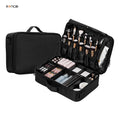 Professional Makeup Artist Holder Cosmetic Bags and Cases Organizer Makeup Travel Case with Adjustable Dividers