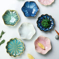 Wholesale Ceramic Dipping Sauce Dishes Japanese Porcelain Soy Sauce Bowl Seasoning Dishes Soy Snack Serving Plates