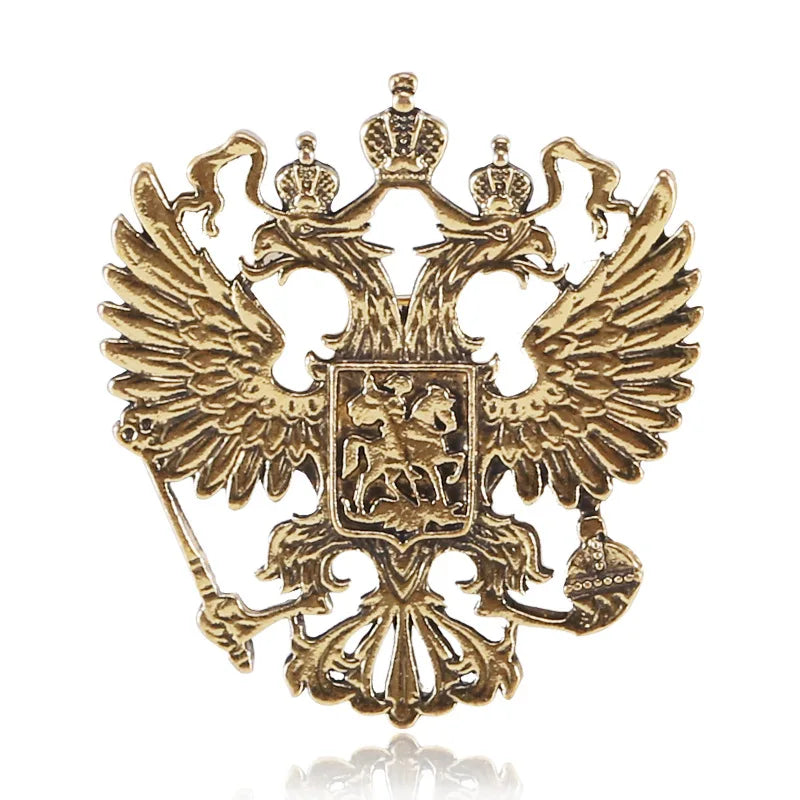 Retro and Luxury Eagle Brooch Pin Animal Brooch for Party Wedding Clothes Decoration