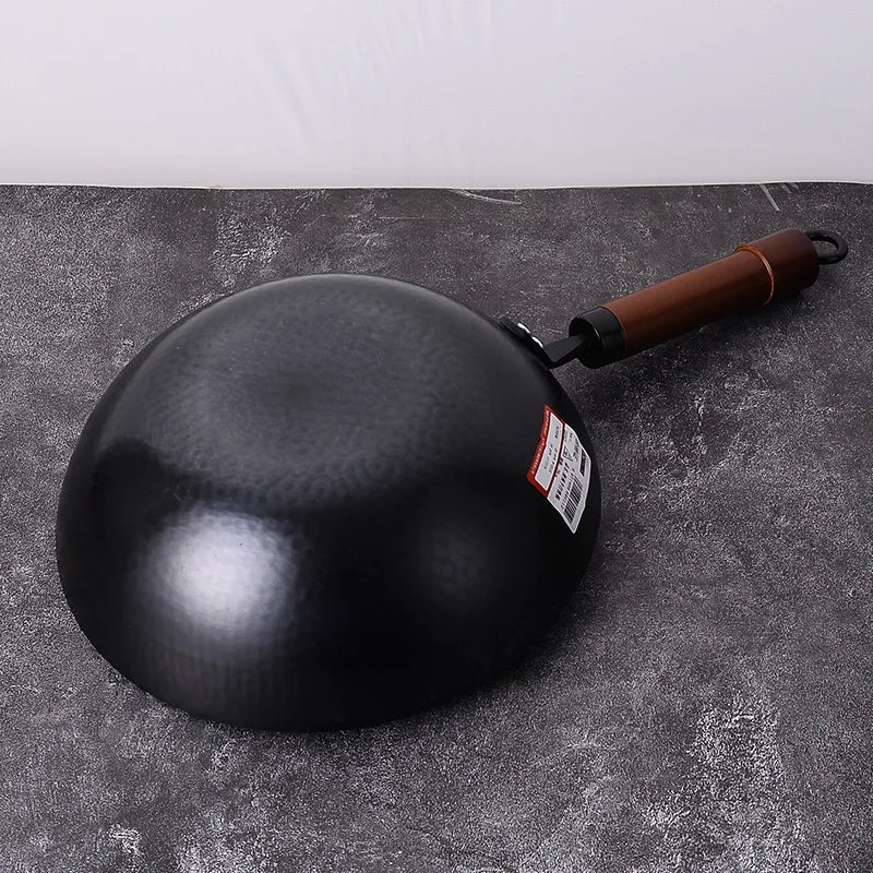 KENGQ Wholesale Physical Non Stick Iron Pot for Household Cooking Hand Forging Small Iron Pot