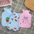 Winter New Pvc Small Warm Handbag Cute Water Filling Hot Water Bag