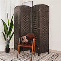 Room Dividers Screen Factory Direct Wholesale Household   Paper Fiber Waterproof  and Movable Room Dividers Partition