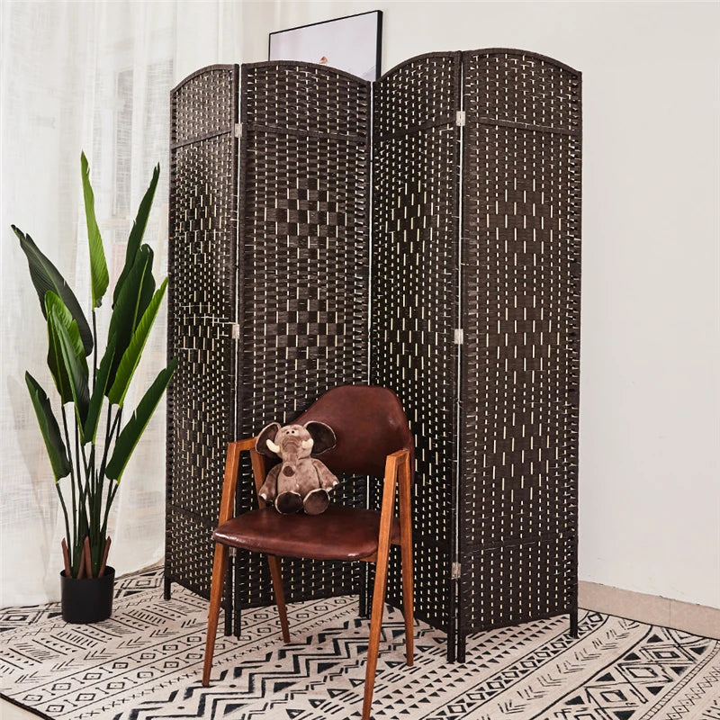 Room Dividers Screen Factory Direct Wholesale Household   Paper Fiber Waterproof  and Movable Room Dividers Partition