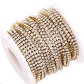 2/3mm Stainless Steel Tennis Chain Necklace with Silver Gold Plating Zircon Jewelry for Wedding or Engagement for Men Women