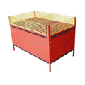 RH-PT012    Size1000*800*830mm    Rotating Display Stand Light Duty Steel Supermarket Promotion Display Table