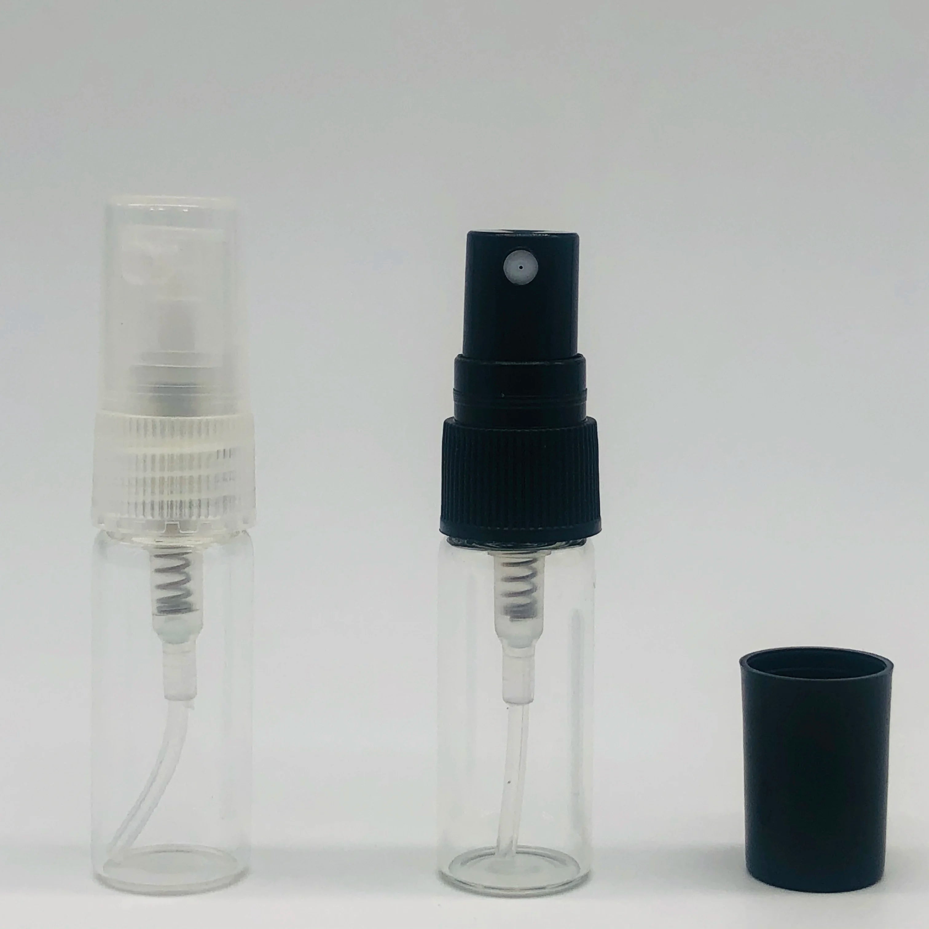 Wholesale Customized 2ml 3ml 5ml 10ml Capacities  Pocket Perfume Mist Spray Bottle  with Pump Spray Cap for Perfume Oil