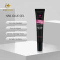 False Nail Tips Adhesive Gel Professional Nail Glue Gel 15g Gel Type Nail Glue for Press on Nails and Nail Tips