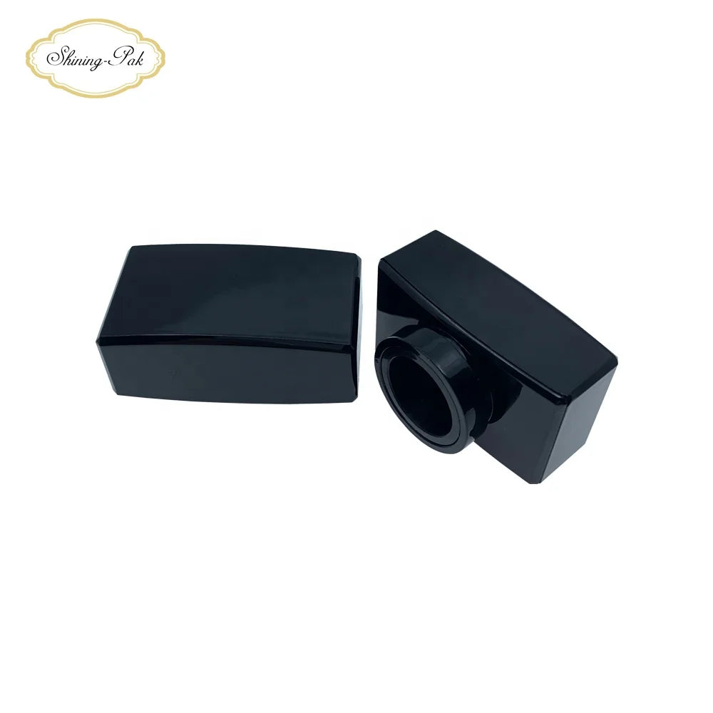 In Stock Custom Packaging FEA15 Smart Lids Luxury Heavy Black Perfume Caps 15mm Plastic Luxury Smart Lids for Cosmetics