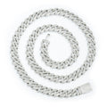 Stocks Fine Jewelry Moissanite Necklace 925 Sterling Silver VVS1 DEF Color Moissanite Cuban Link Chain Hip Hop Jewelry