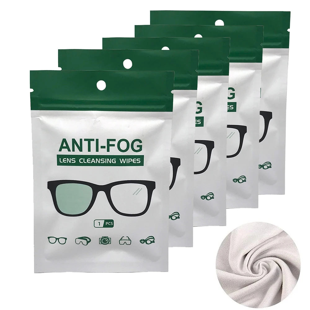 Multi-Use Anti-Fog Microfiber Suede Cloth Wet and Dry Eyeglass Cleaner Eyeglasses Care Product
