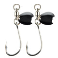 Spinpoler Blade Jigging Hook High Carbon Steel Super-Sharp Circle 360 Casting Blade Jig Boat Sea Saltwater Power Fishing Tackle