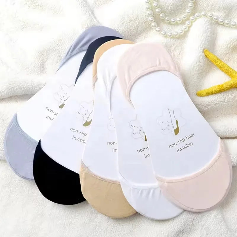 Wholesale Summer Ultra Low Cut Invisible Liner Socks Ladies Non Slip Flat Boat No Show Socks for Women