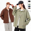 Drop Shipping Custom Brand Unisex Plus Size Low MOQ Windbreaker Spring Jacket Loose Design Plain Coach Jackets